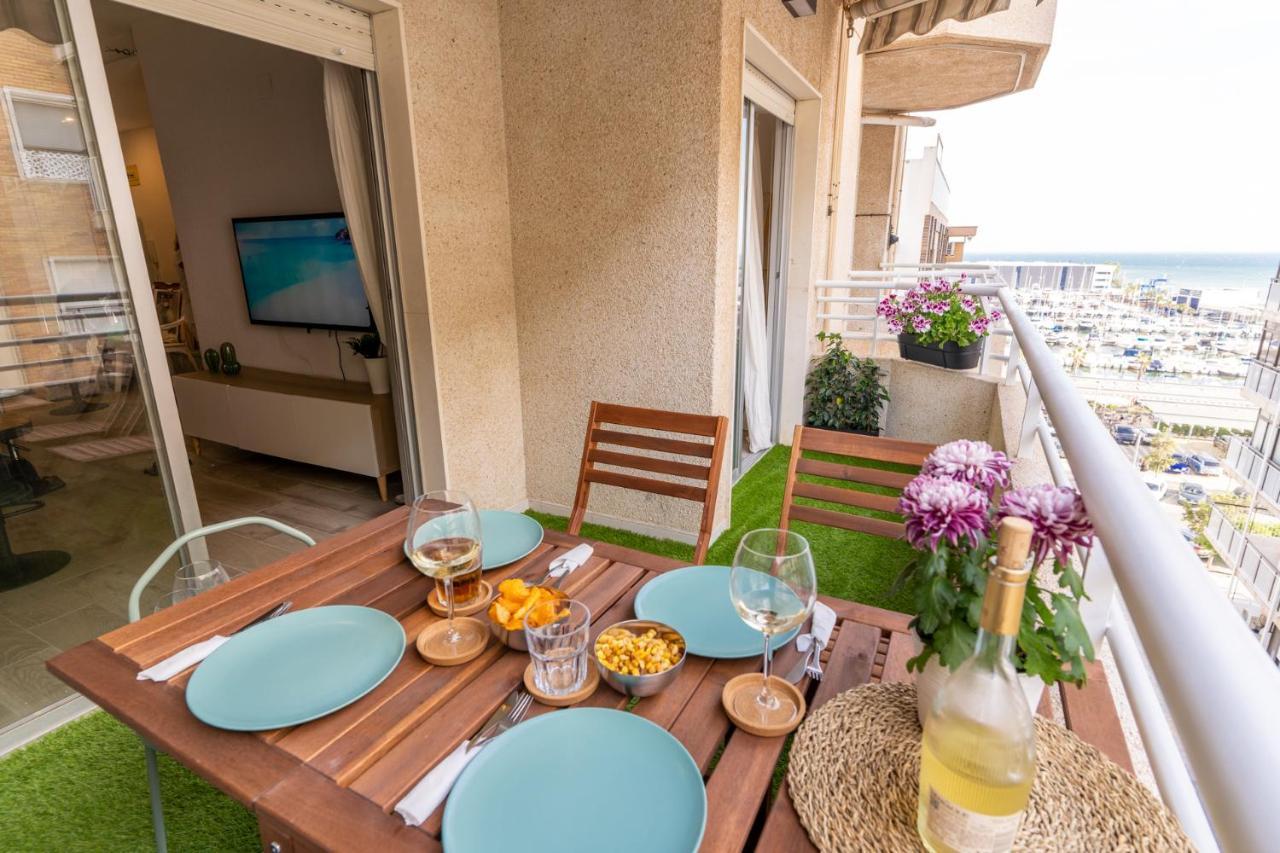 Appartement Nuevo A Estrenar. Vistas Al Mar, Terraza, Ascensor à Santa Pola Extérieur photo